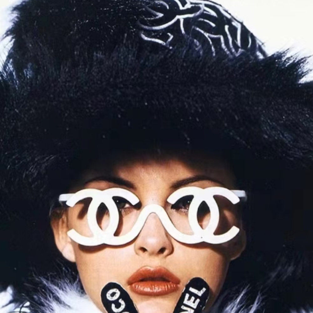 Vintage Chanel 1994 Sunglasses Runway authentic